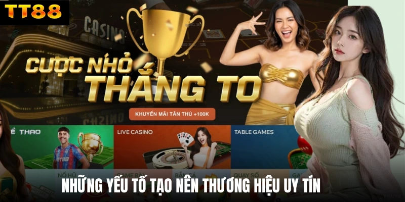 Những yếu tố tạo nên thương hiệu uy tín